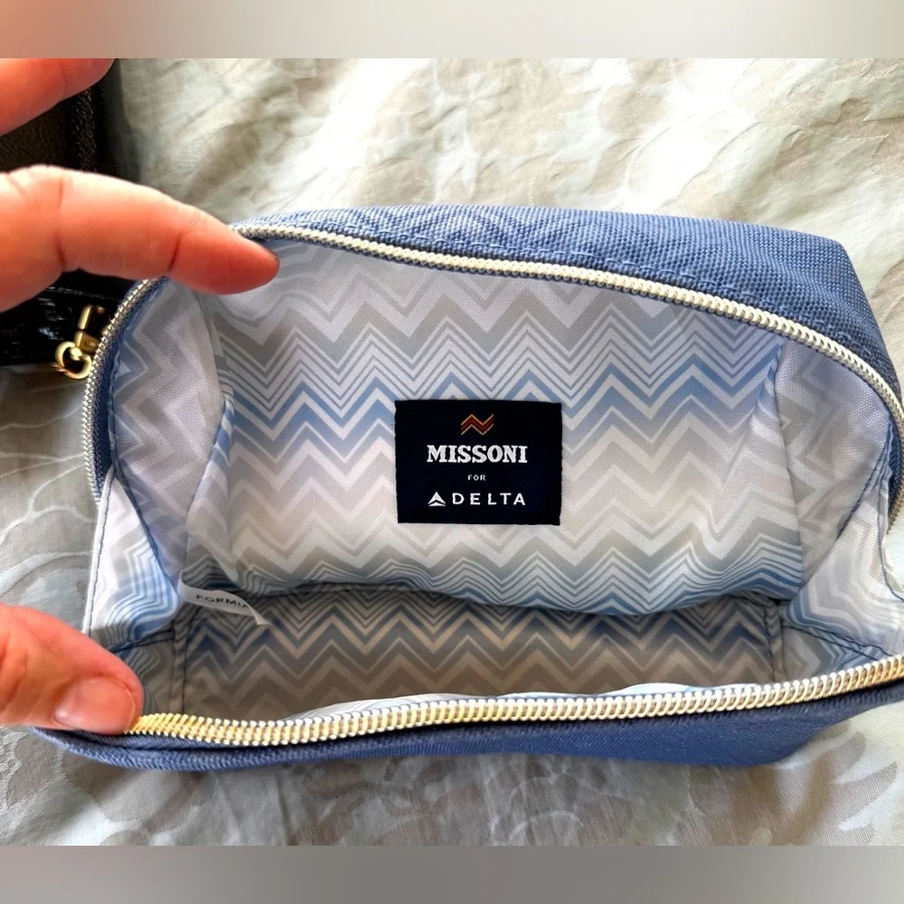 Missoni for Delta One First Class Amenity Bag